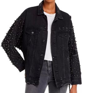 Sunset & Spring Embellished Denim Jacket